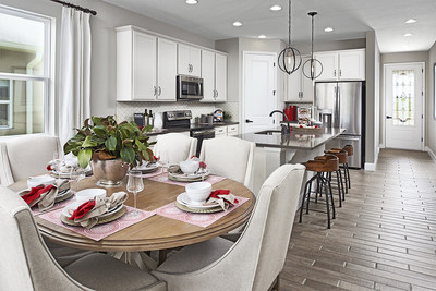 Boasting a modern layout and thoughtful design, the Ruby is one of several Seasons Collection floor plans available at this Richmond American community.