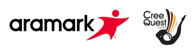 Aramark and CreeQuest Corporation Logos (CNW Group/Aramark Canada)