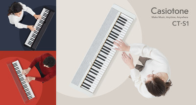 CASIO RELEASES NEW CASIOTONE DIGITAL KEYBOARDS WITH MINIMALIST DESIGN: MAKE MUSIC ANYTIME, ANYWHERE