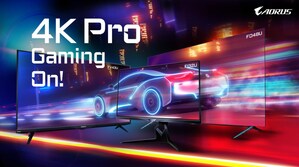 Está Lançado o 4K Pro Gaming! GIGABYTE AORUS Apresenta Monitores 4K Táticos Para Jogos