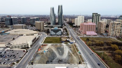 Camrost Felcorp's Exchange District in downtown Mississauga (CNW Group/Camrost Felcorp)