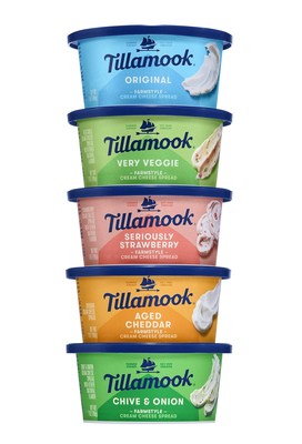 Tillamook® launches the nations first cream cheese break-up hotline and adds new flavor Chive & Onion to the Tillamook® Farmstyle Cream Cheese Spreads portfolio.