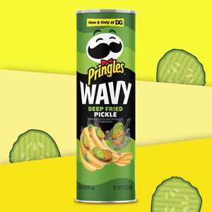 New Limited-Edition Pringles® Flavor Packs The Dill-icious Zest Of Deep-Fried Pickles Into One Crunchy Bite