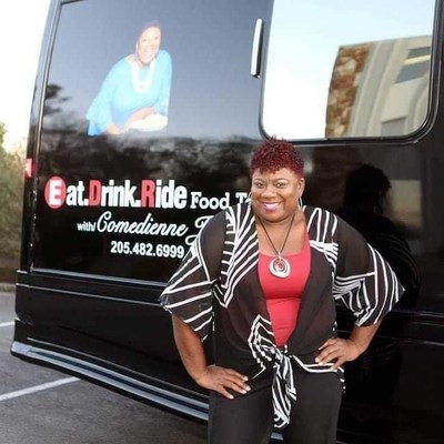 Comedienne Joy, who is known for her "Bham Eat. Drink. Ride. Food Tours" and "Dining Out with Comedienne Joy" television show, is a member of the first class of YWCA Central Alabama's WE360 Business Essentials program.