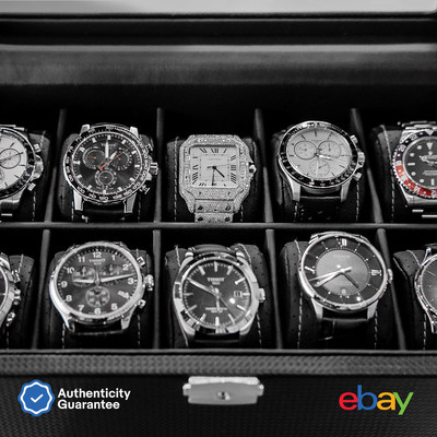 For watch collectors like Trae Young, eBay’s Authenticity Guarantee service provides an extra layer of trust and confidence for shoppers browsing the unparalleled selection of new, pre-owned and vintage watches marked with the Authenticity Guarantee badge at eBay.com/luxurywatches.