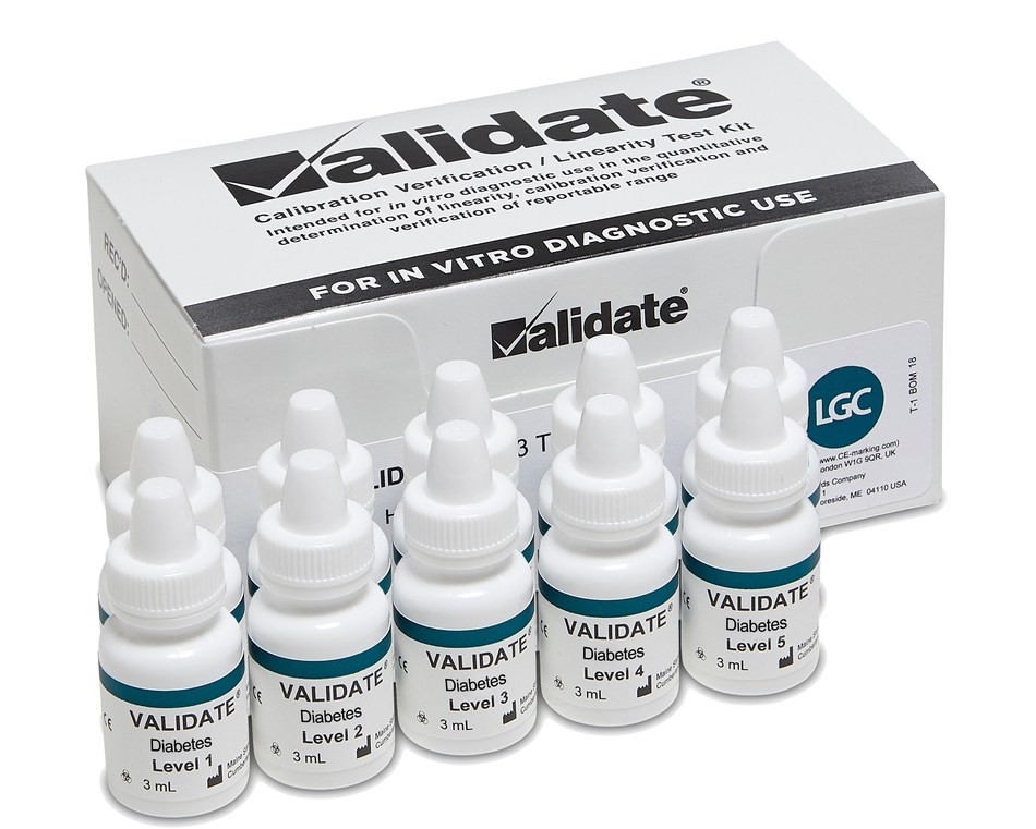 Lgc Maine Standards Announces The Addition Of Glucose To The Validate Diabetes Kit For Roche Cobas With Beta Hydroxybutyrate C Peptide Fructosamine And Insulin For Easy Fast And Reliable Documentation Of Linearity Calibration Verification