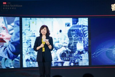 Jacqueline Shi, presidenta del Departamento de Servicios de Marketing y Ventas Globales, Cloud&AI (PRNewsfoto/HUAWEI CLOUD)