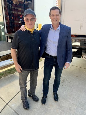 Executive Producer Rick Eldridge and Film Lead Eric Close behind-the-scenes of The Mulligan Movie — in theaters 2022.