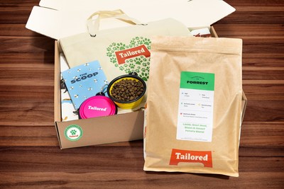 In celebration of earth month, pet parents can try Tailored Pet's Eco-Bundle: First time subscribers save 40% on their first 3 orders of Tailored Personalized Pet Food + 2 Free earth-friendly gifts.  Use code EARTH40 at checkout.