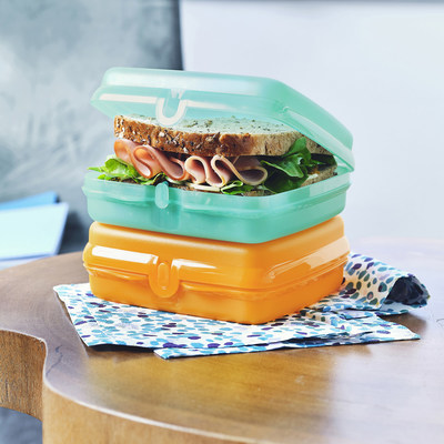 Tupperware introduced new ECO+ products including Lunch-It Containers and Sandwich Keepers and announced the expansion of ECO+ in a clear product portfolio with the introduction of Eastman Tritan Renew, featuring 50 percent certified recycled material.