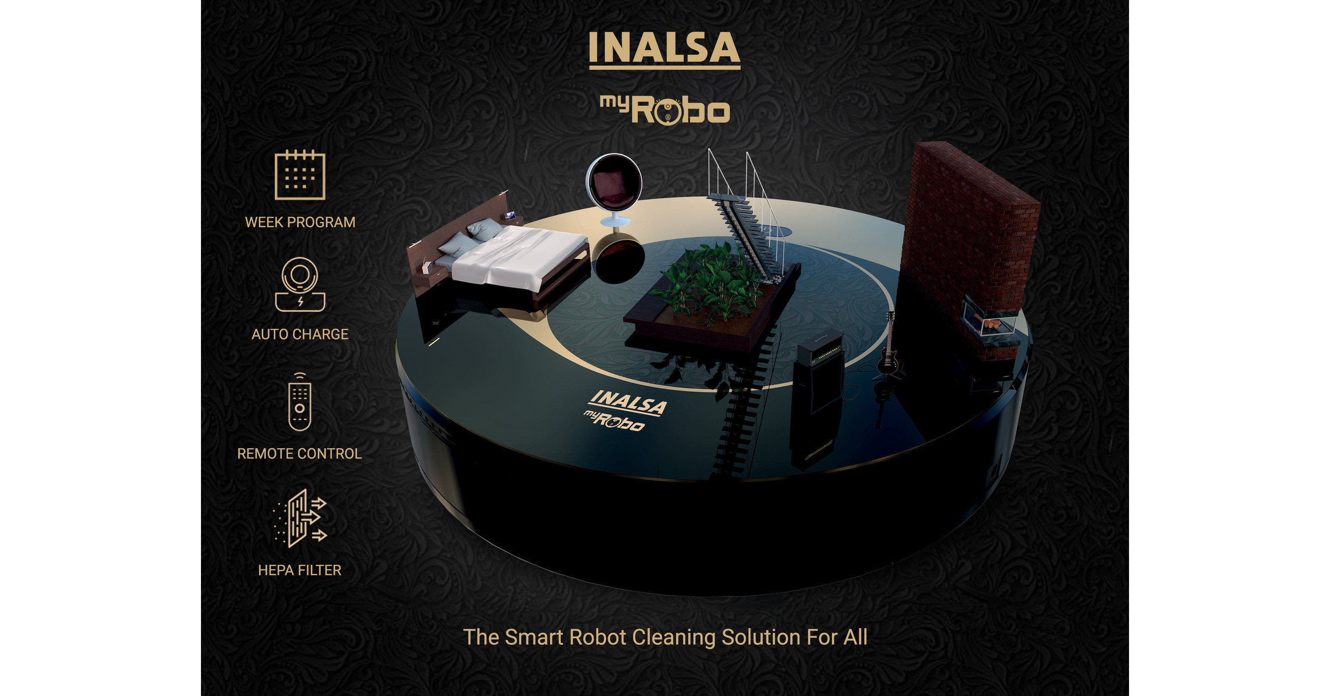 INALSA Robot Vacuum Cleaner launched in India through Flipkart