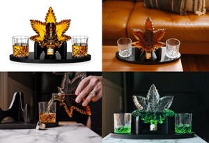 U.S. Cannabis Sales hit a record $17.5 Billion in 2020 : DRAGON GLASSWARE® introduces a new line of Luxury Barware for Cannabis Enthusiasts.