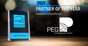 PEG, LLC Earns 2021 ENERGY STAR® Sustained Excellence Award For Fifth Consecutive Year