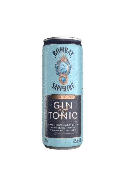 The World’s Number One Premium Gin BOMBAY SAPPHIRE Launches Bar Quality Ready-To-Drink Gin & Tonic