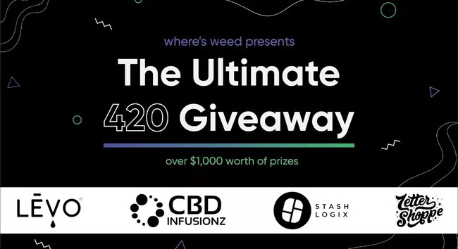 Where's Weed Presents The Ultimate 420 Giveaway