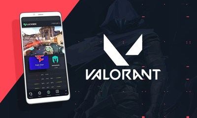 Esports fans can bet on VALORANT at Luckbox (CNW Group/Real Luck Group Ltd.)