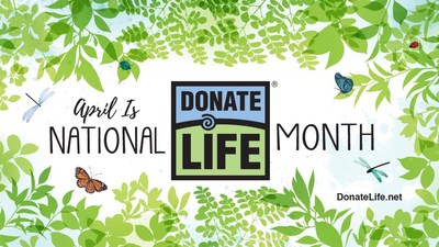 2021 National Donate Life Month, Garden of Life artwork