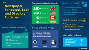 Find Publishing Companies | 60,000+ Company Profiles Now Available on BizVibe