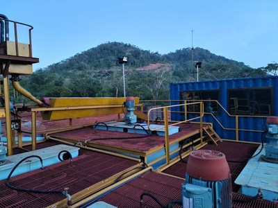 Newly installed processing plant. (CNW Group/East Africa Metals Inc.)