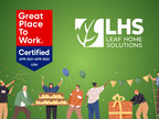 Leaf Home Solutions™ Recognized With 2021 Great Place to Work Certification™