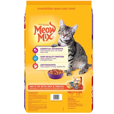 The J. M. Smucker Co. Issues Limited, Voluntary Recall of Two Lots of Meow Mix Original Choice Dry Cat Food for Potential Salmonella Contamination