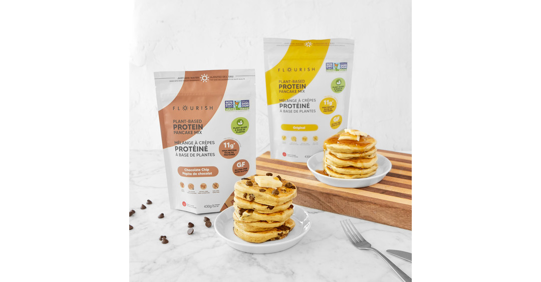 Flourish Pancakes Launches Highly Anticipated Plant-Based Mixes