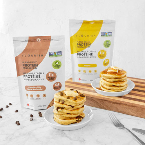Flourish Pancakes Launches Highly Anticipated PlantBased Mixes