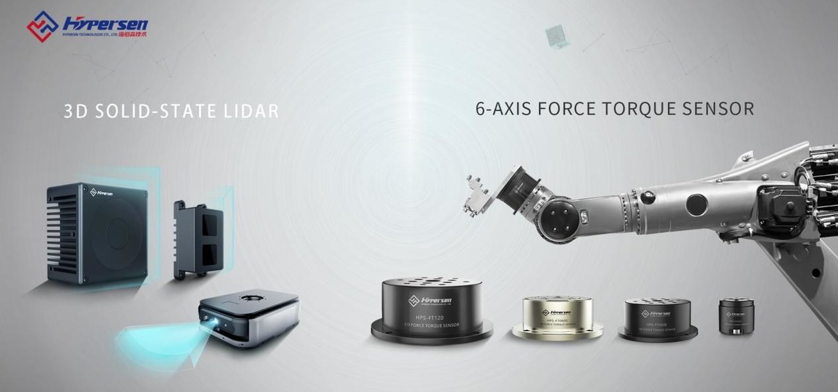HANNOVER MESSE 2021: Hypersen Unveils Its 3D Solid-state LiDAR, 6-Axis Force Torque Sensor and Other Sensors on the Exhibition - Vimarsana News