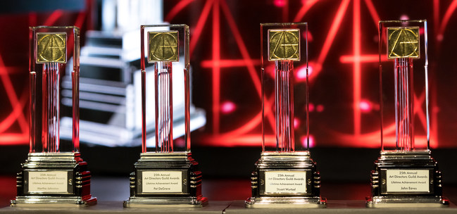 The Art Directors Guild (ADG, IATSE Local 800) announced winners of its 25th Annual ADG Awards in 12 categories of film, television, commercials and music videos (photo credit: Greg Doherty).