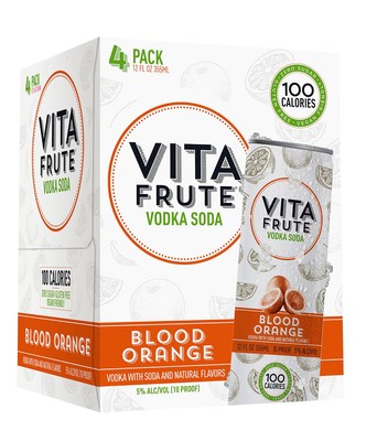 As the weather warms up, Vita Frute Vodka Soda is providing cool adult refreshment with its new original mix 12-pack featuring the latest Vita Frute flavor, Blood Orange.