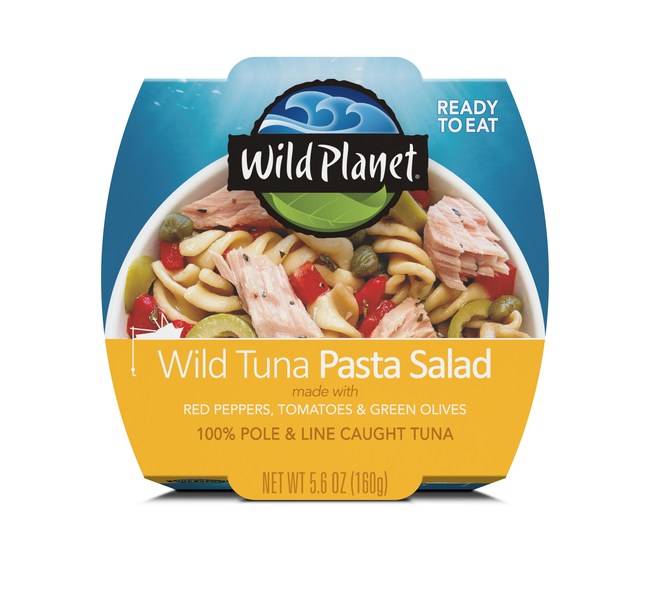 Wild Planet's Ready-to-Eat Wild Tuna Pasta Salad