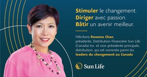 Rowena Chan de la Sun Life est nommée leader du changement au Canada