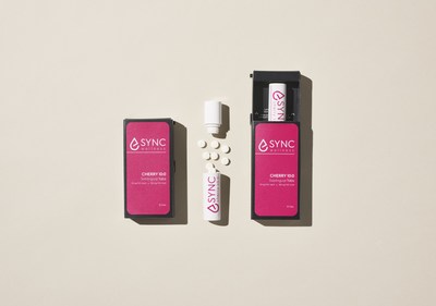 SYNC Wellness Tabs in Cherry Flavour (CNW Group/Emerald Health Therapeutics)