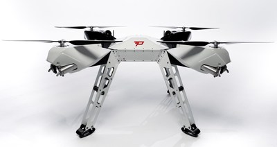Parallel Flight Technologies' beta-level drone features patent-pending parallel hybrid technology, enabling the aircraft to fly for over two hours with 100 pounds of payload.