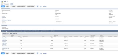 Centralized Purchasing Dashboard in NetSuite