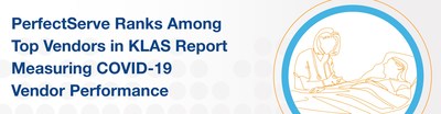 PerfectServe®, a leading provider of cloud-based clinical communication and collaboration (CC&C) and provider scheduling solutions, placed among the top large vendors in a newly published 2021 update to the “Vendor Performance in Response to the COVID-19 Crisis” report from KLAS. PerfectServe finished with an overall score of 8.1 out of 9.0, making it one of only eight large vendors to score 8.0 or higher.