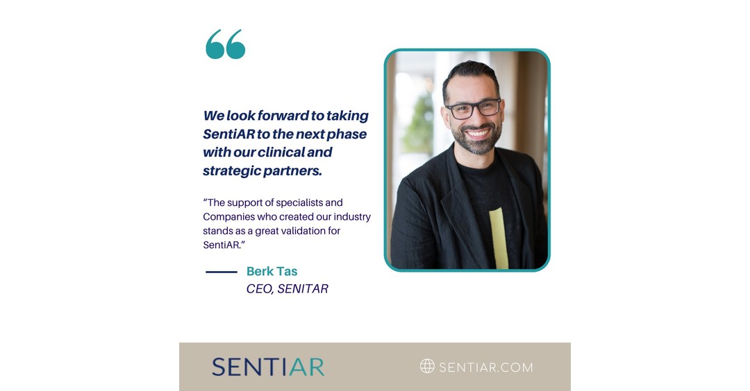 SentiAR Closes An Oversubscribed $5.1 Million Series A Round With TechWald Holding As A Strategic Shareholder