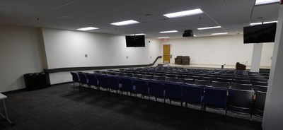 Auditorium in Park Place Technologies' new office in Westborough, MA (PRNewsfoto/Park Place Technologies)