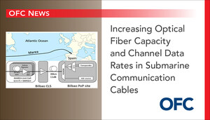 Increasing Optical Fiber Capacity and Channel Data Rates in Submarine Communication Cables