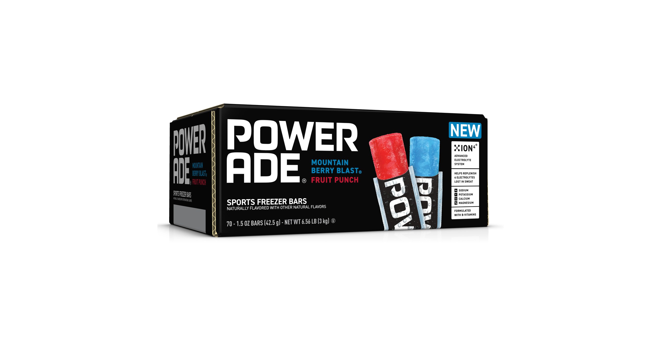 The Jel Sert Company Announces The Launch Of POWERADE Sports Freezer Bars