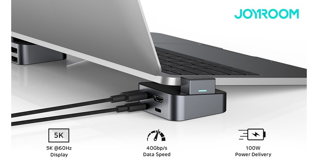 JOYROOM Announces Launch of J-Cube: Portable Ergonomic MacBook Stand & 8-in-1 USB-C Hub JOYROOM Announces Launch of J-Cube: Portable Ergonomic MacBook Stand & 8-in-1 USB-C Hub