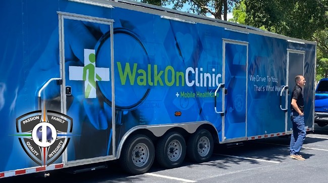 Q1 brought vaccines directly on-site via The Walk On Clinic, a private company that uses solar mobile units to provide convenient healthcare solutions at the workplace.