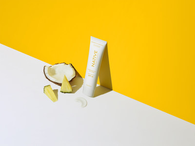 Native's Body Sunscreen in Coconut & Pineapple