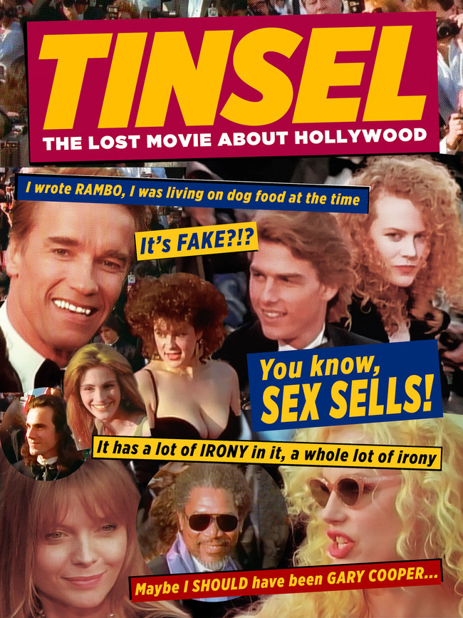 TINSEL - THE LOST MOVIE ABOUT HOLLYWOOD Official Poster