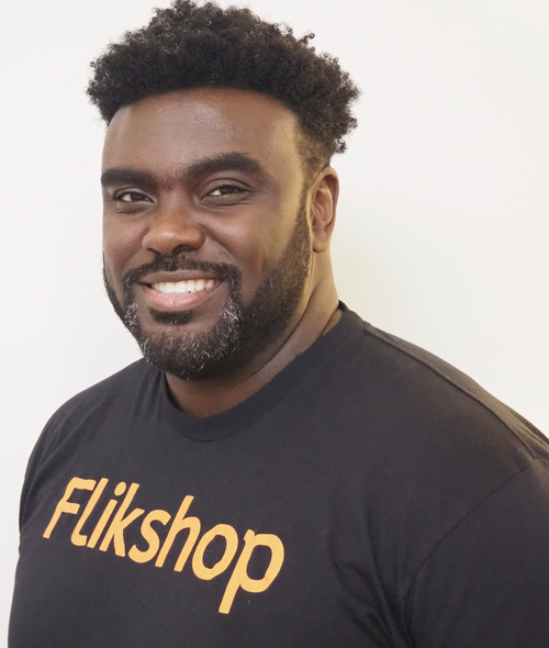 Marcus Bullock, founder of Flikshop, a 2020 Founders of Color portfolio company.