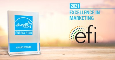 EFI wins award for excellence in marketing.