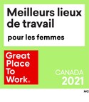 Medtronic Canada figure sur la liste des 50 Meilleurs lieux de travail(MC) et la liste des Meilleurs lieux de travail pour les femmes