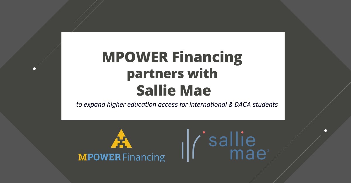 MPOWER Financing partners with Sallie Mae to expand higher education