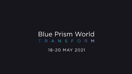 Be Intelligent About Automation, Register for Blue Prism World