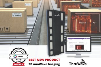 ThruWave 3D mmWave Imaging Wins Best New Product Innovation 2021, MHI Innovation Awards